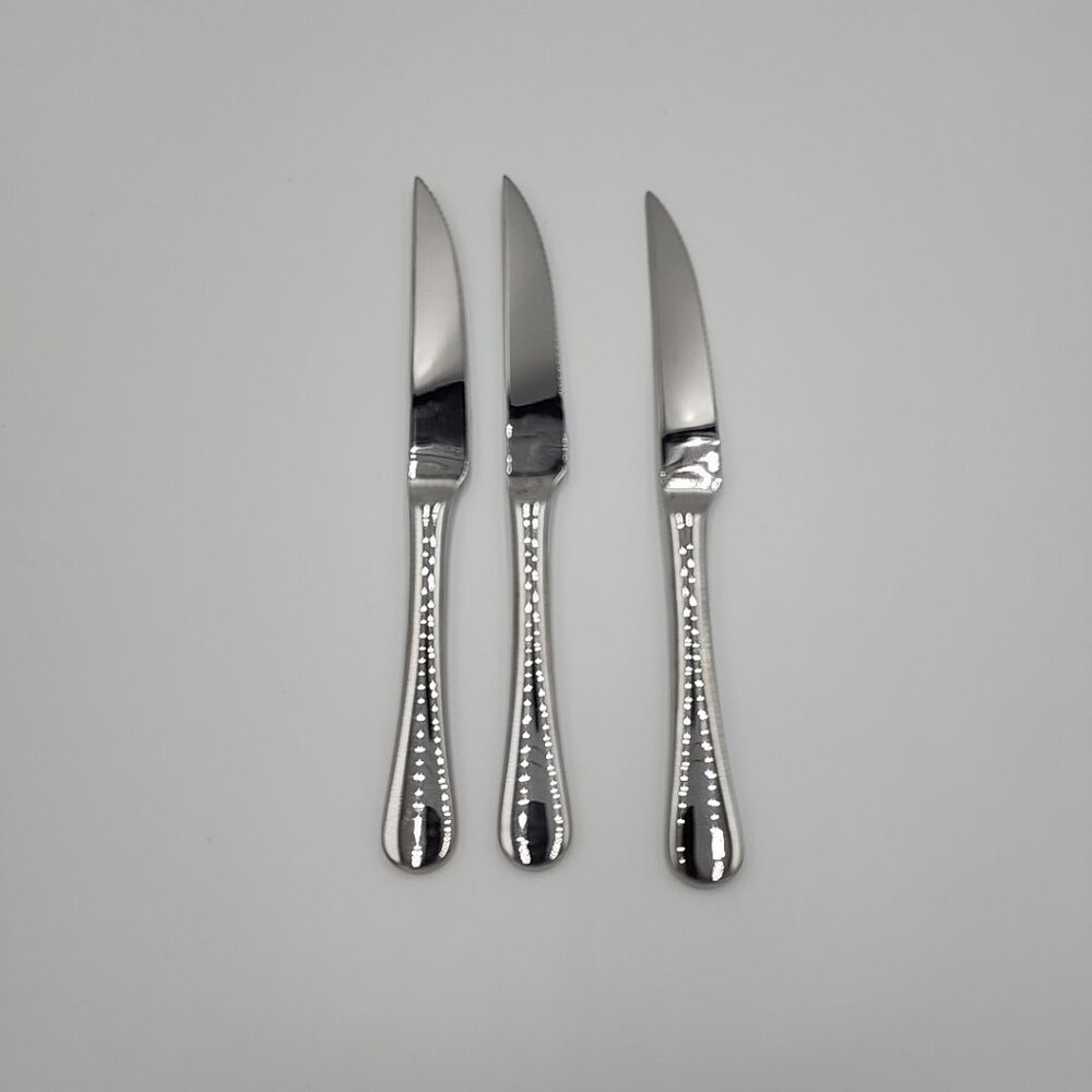 Robert Welsh Steak Knives Knife Set Of 3 Stainless Steel